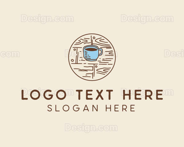 Coffee Cup Sketch Logo