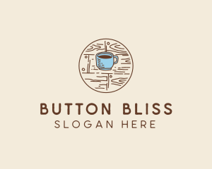 Coffee Cup Sketch logo design