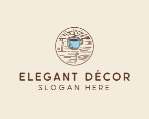 Coffee Cup Sketch logo design