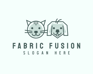 Cat Dog Pet Care logo design