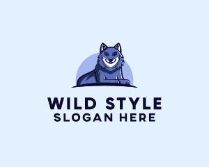 Wild Wolf Hunter  logo design