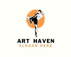 Martial Arts Sports  logo design