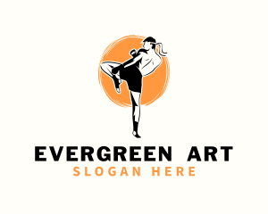 Martial Arts Sports  logo design