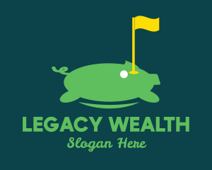 Golf Tournament Pig logo