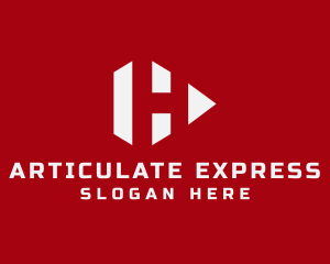 Express Delivery Arrow Logistics  logo design