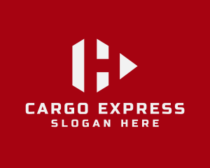 Express Delivery Arrow Logistics  logo design