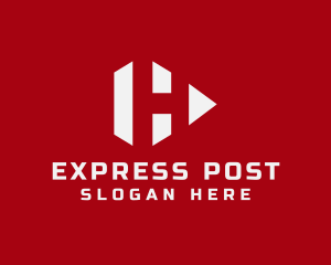 Express Delivery Arrow Logistics  logo design