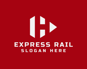 Express Delivery Arrow Logistics  logo design