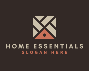 Home Tile Flooring logo design