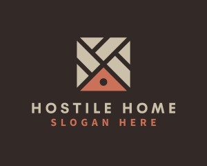 Home Tile Flooring logo design