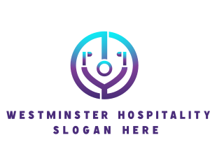 Medical Stethoscope Clinic logo design