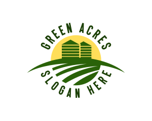 Granary Farm Field logo design