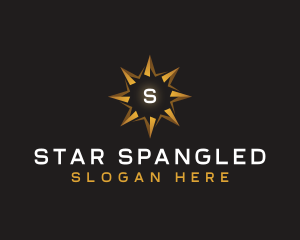 Luxury Star Compass logo design