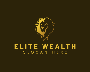 Lion Wealth Safari logo design