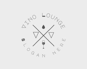 Wine Bistro Bar Restaurant logo design