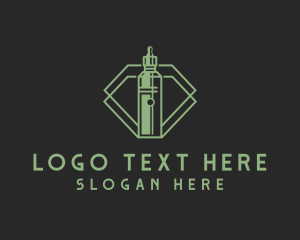 Vape - Vape Smoking Badge logo design