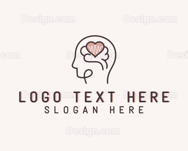 Brain Heart Mental Health Logo