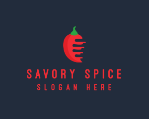 Red Chili Pepper logo design