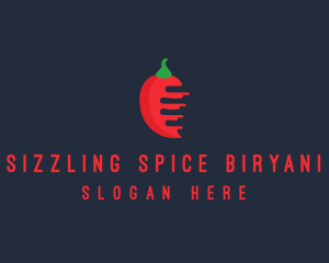 Red Chili Pepper logo design