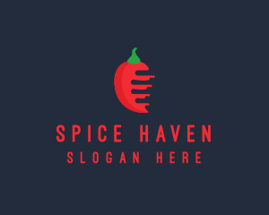 Red Chili Pepper logo design