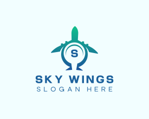 Airline Airplane Aviation logo design