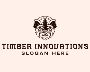 Woodwork Axe Saw logo
