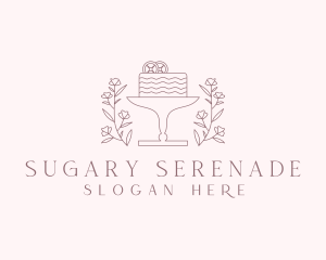 Floral Dessert Cake  logo