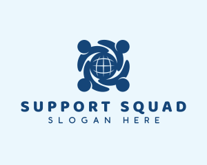 People Globe Support logo