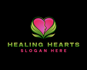 Heart Mental Health logo design