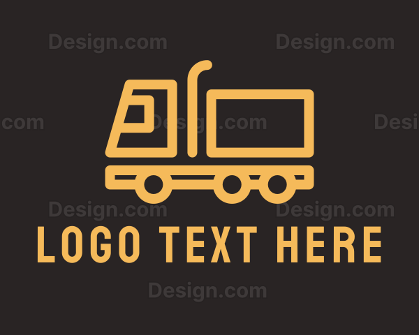 Cargo Trailer Truck Logo