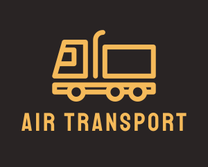 Cargo Trailer Truck  logo design