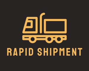 Cargo Trailer Truck  logo design