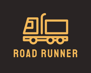 Cargo Trailer Truck  logo design