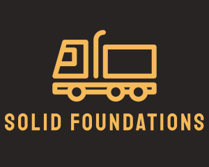 Cargo Trailer Truck  logo