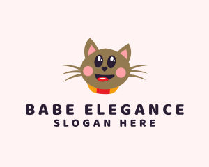 Pet Cat Veterinarian  logo design