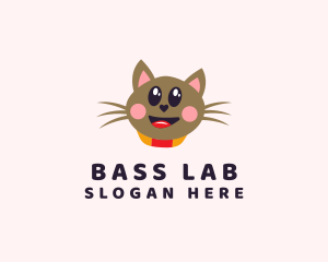 Pet Cat Veterinarian  logo design