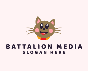 Pet Cat Veterinarian  logo design