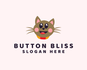 Pet Cat Veterinarian  logo design