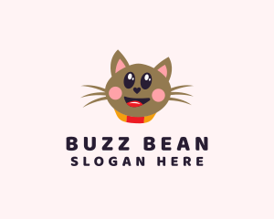 Pet Cat Veterinarian  logo design