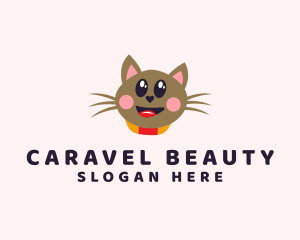 Pet Cat Veterinarian  logo design