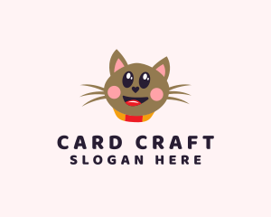 Pet Cat Veterinarian  logo design