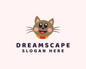 Pet Cat Veterinarian  logo design