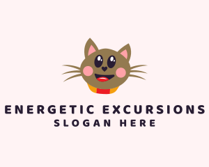 Pet Cat Veterinarian  logo design