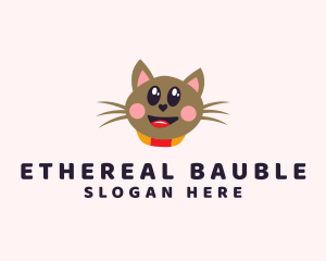 Pet Cat Veterinarian  logo design