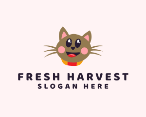 Pet Cat Veterinarian  logo design