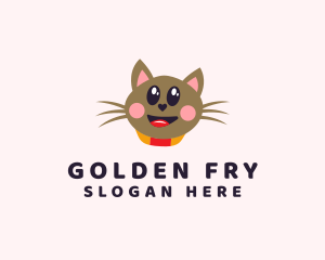 Pet Cat Veterinarian  logo design