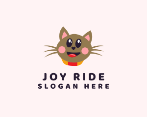 Pet Cat Veterinarian  logo design