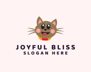 Pet Cat Veterinarian  logo design