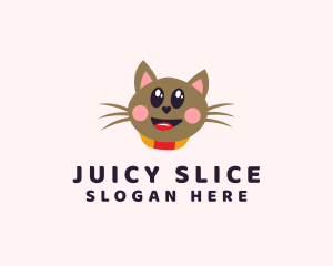 Pet Cat Veterinarian  logo design