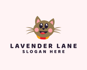 Pet Cat Veterinarian  logo design